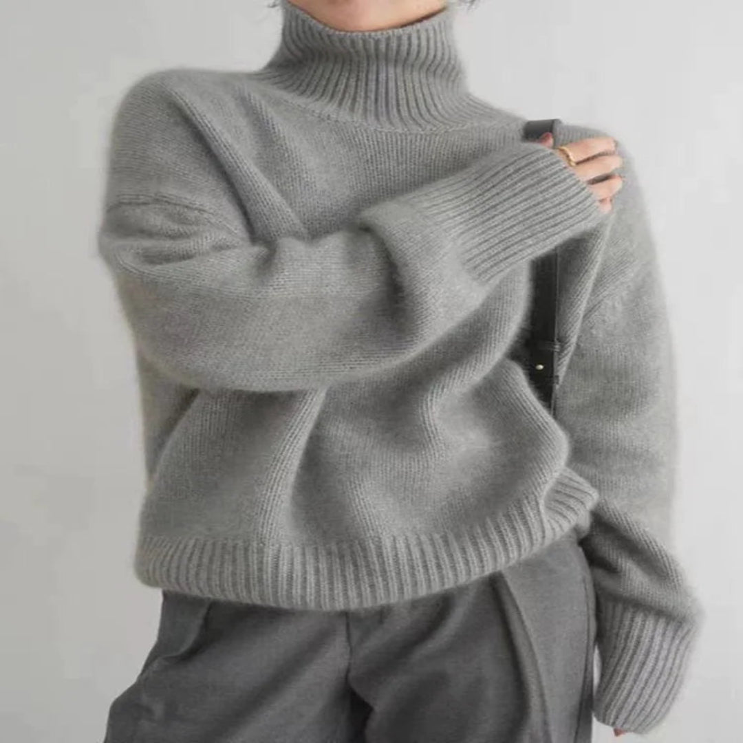 Lena - Weicher Rollkragenpullover