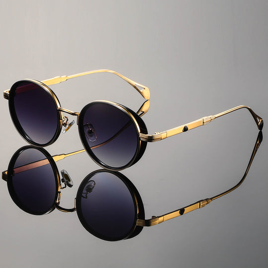 Runde Retro-Brille Carter