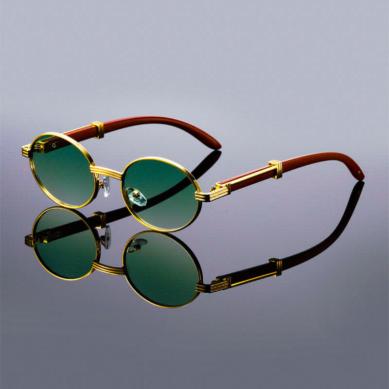 Ovale Retro-Brille Lorenzo