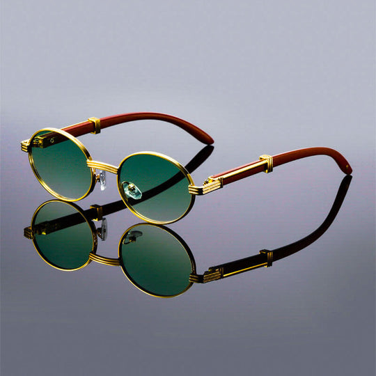 Ovale Retro-Brille Lorenzo