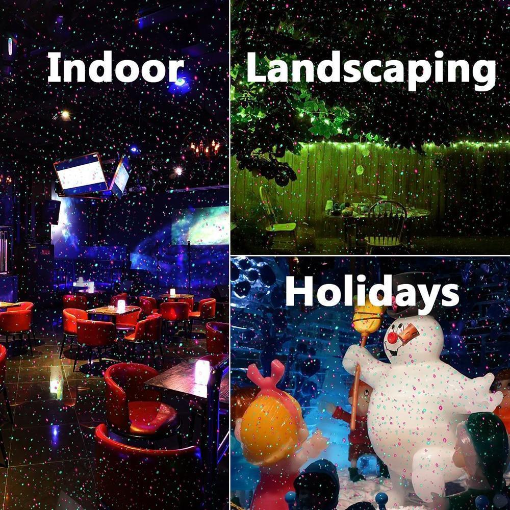 Weihnachtsprojektor - Outdoor LED Firefly Weihnachtsbeleuchtung wasserdichter Projektor