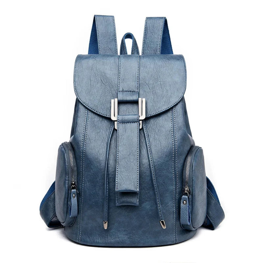VERA | DIEBSTAHLSICHERER LEDERRUCKSACK