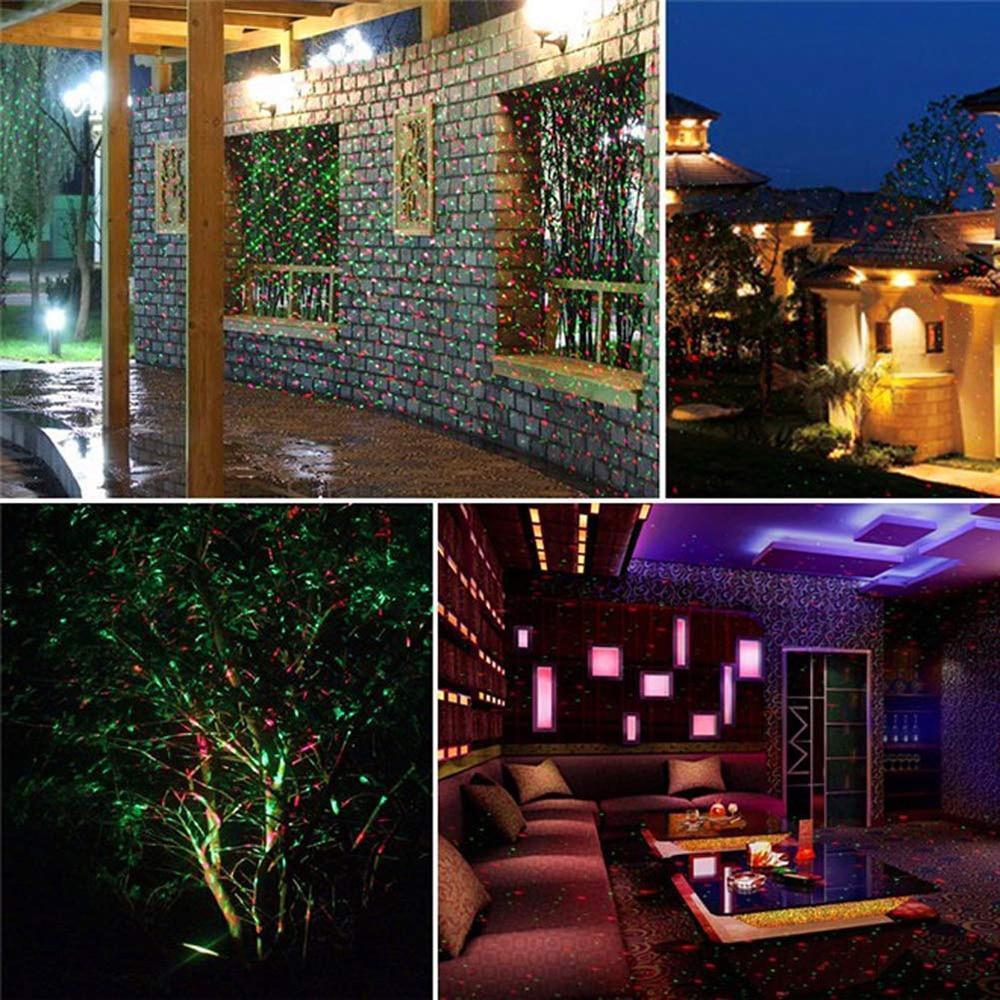 Weihnachtsprojektor - Outdoor LED Firefly Weihnachtsbeleuchtung wasserdichter Projektor