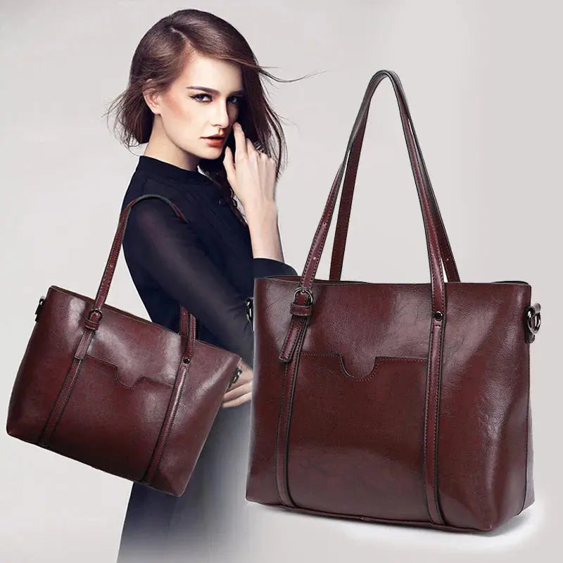 Elegance Kelley - Luxuriöse Lederhandtasche