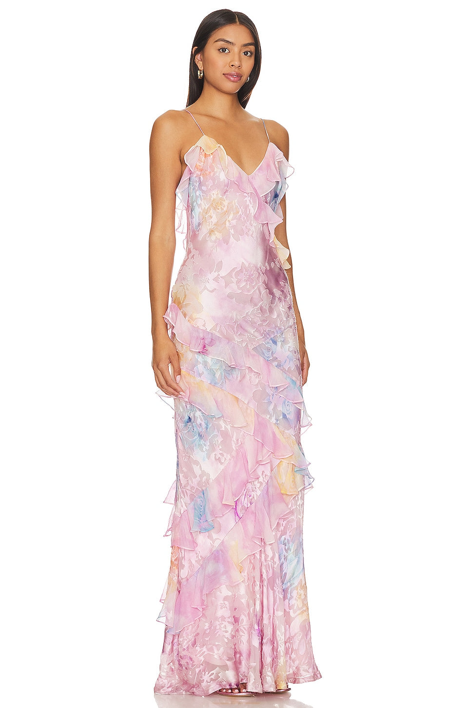 Amanda - Leichtes ärmelloses Maxikleid