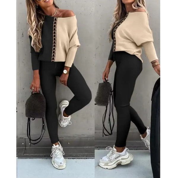 Lunachic - Modisches Hosen- und Top-Set