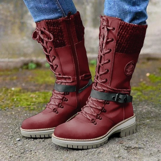Carolin - Damen Wasserdichte Schneestiefel