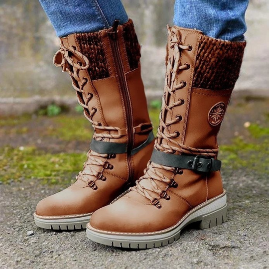 Carolin - Damen Wasserdichte Schneestiefel
