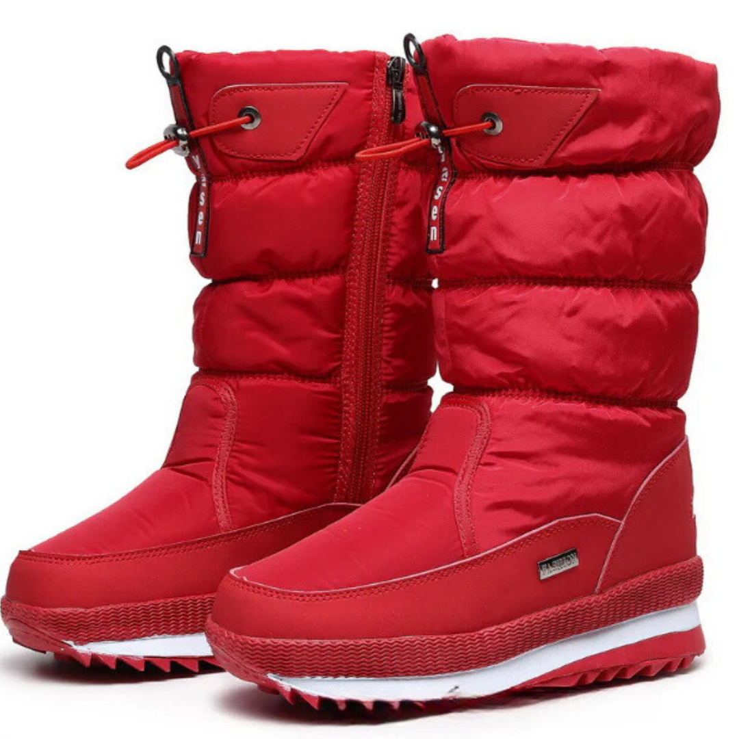 Sofie - Rutschfeste und wasserdichte Schneestiefel aus Kunstpelz