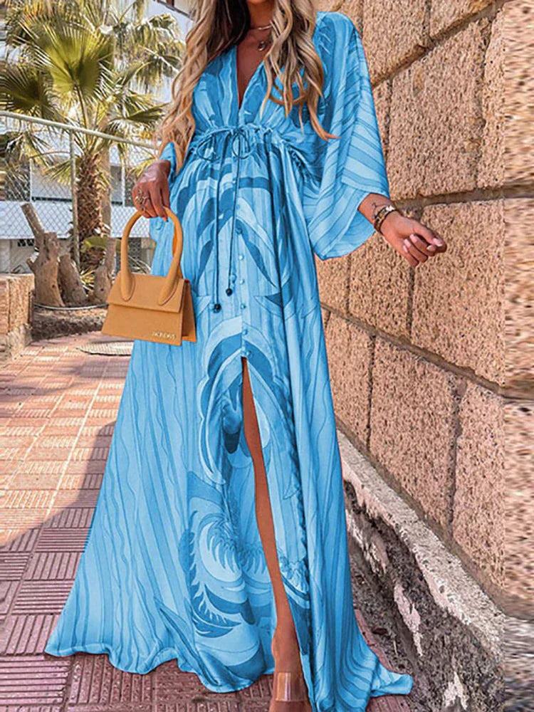 Nora - Stilvolles farbenfrohes Kleid