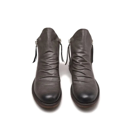 Rikard - Klassische Stylische Stiefel mit Reißverschluss
