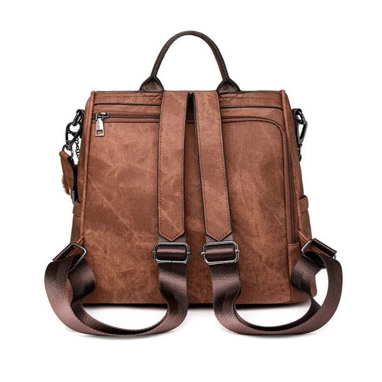 JENNY | DIEBSTAHLSICHERER LEDERRUCKSACK