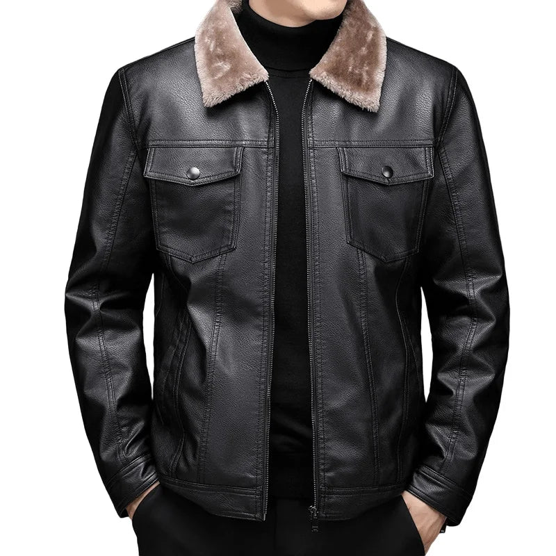 Blake™ Vintage Lederjacke