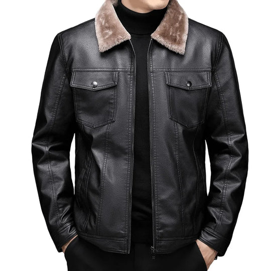 Blake™ Vintage Lederjacke