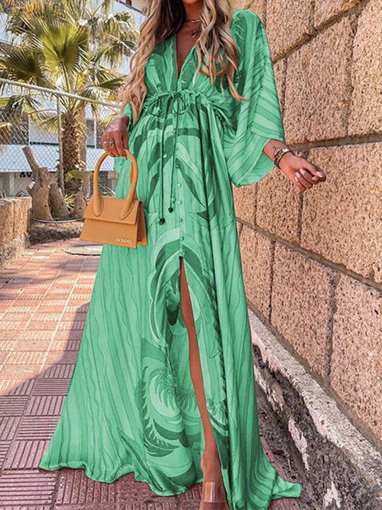 Nora - Stilvolles farbenfrohes Kleid
