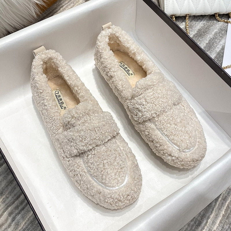 Arielle - Plüsch-Slipper mit rutschfester Sohle