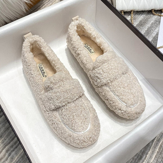 Arielle - Plüsch-Slipper mit rutschfester Sohle