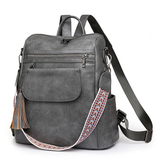 NOA | DIEBSTAHLSICHERER LEDERRUCKSACK