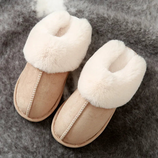 WarmFaux - Luxuriöse Warmgefütterte Hausschuhe