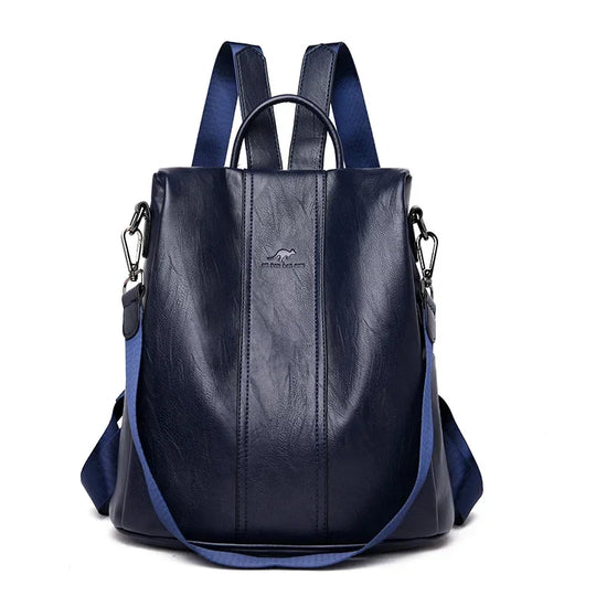 ELSA | DIEBSTAHLSICHERER LEDERRUCKSACK