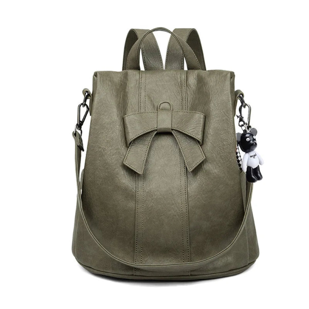 ZIRA | DIEBSTAHLSICHERER LEDERRUCKSACK