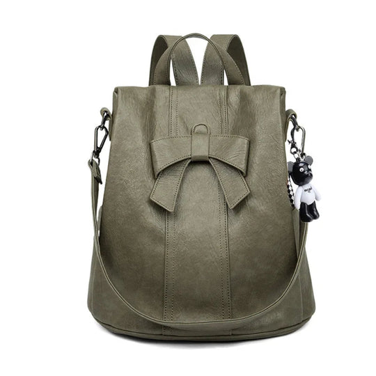 ZIRA | DIEBSTAHLSICHERER LEDERRUCKSACK