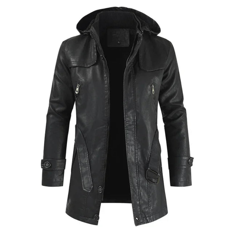 Zane™ Lange Lederjacke