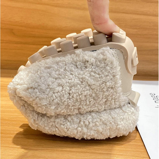 Arielle - Plüsch-Slipper mit rutschfester Sohle