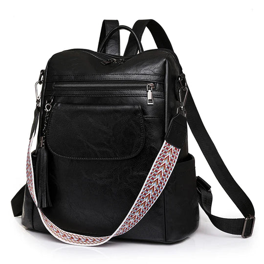 NOA | DIEBSTAHLSICHERER LEDERRUCKSACK