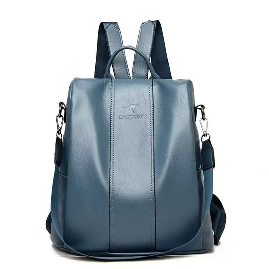 ELSA | DIEBSTAHLSICHERER LEDERRUCKSACK