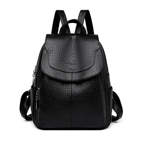 SANA | DIEBSTAHLSICHERER LEDERRUCKSACK