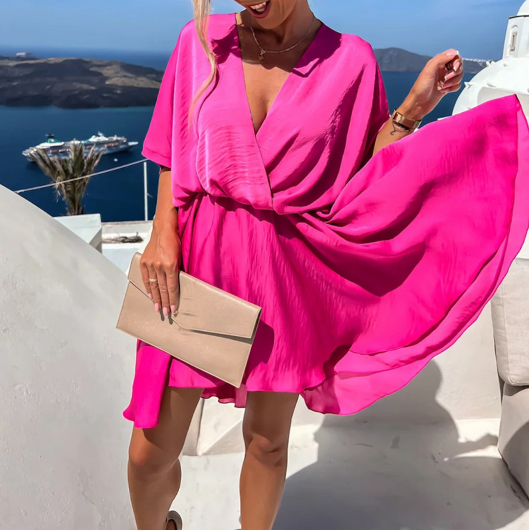 Kiana - Schickes, fließendes Minikleid