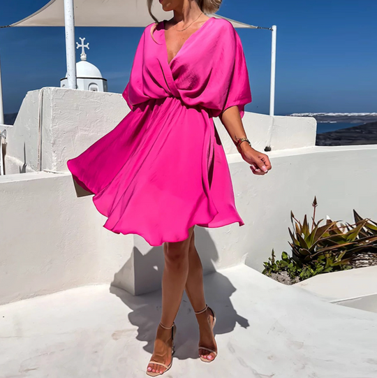 Kiana - Schickes, fließendes Minikleid