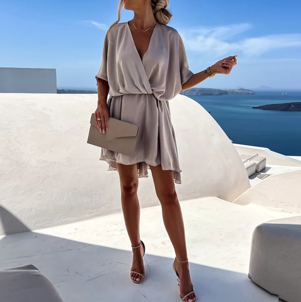 Kiana - Schickes, fließendes Minikleid