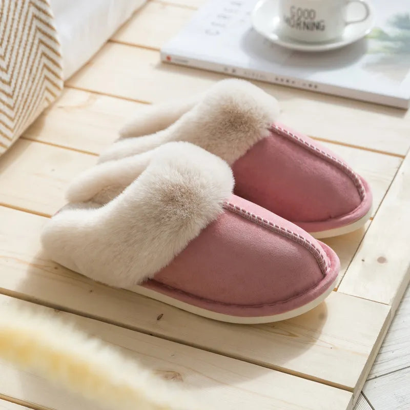 WarmFaux - Luxuriöse Warmgefütterte Hausschuhe