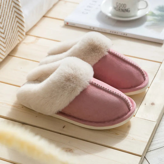 WarmFaux - Luxuriöse Warmgefütterte Hausschuhe