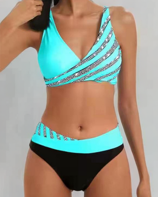 Mona Warm bedruckter Bikini