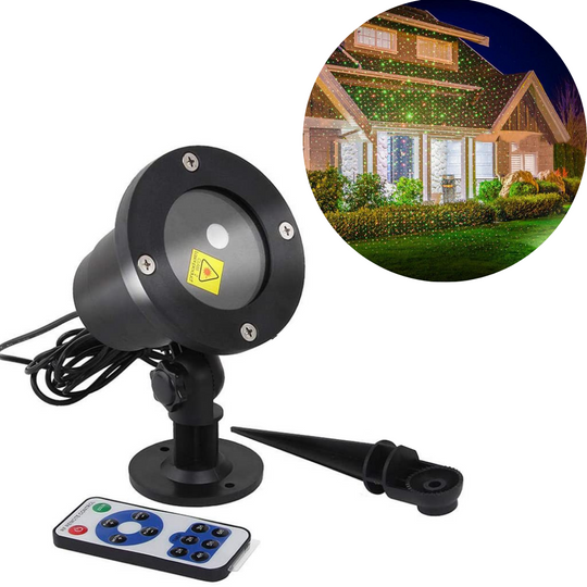 Weihnachtsprojektor - Outdoor LED Firefly Weihnachtsbeleuchtung wasserdichter Projektor