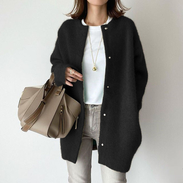 Whitney's  - Langarm-Cardigan mit Knöpfen