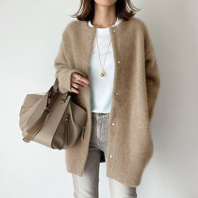 Whitney's  - Langarm-Cardigan mit Knöpfen