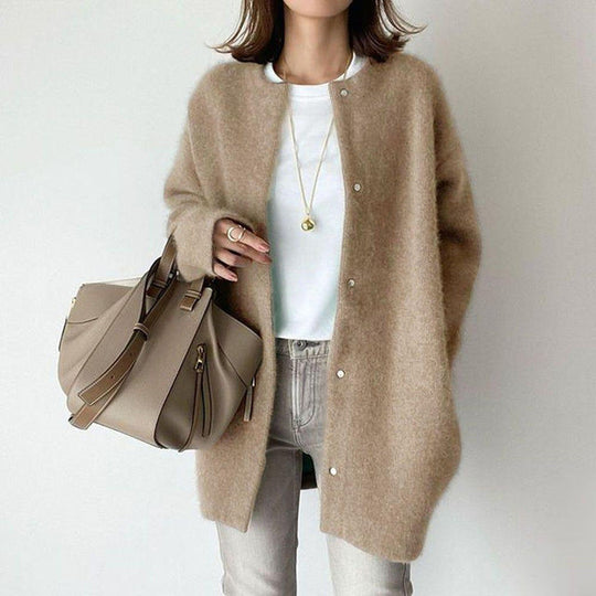 Whitney's  - Langarm-Cardigan mit Knöpfen