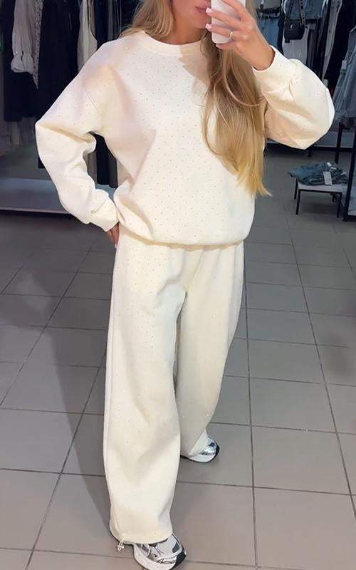 Adela - Diamond Set aus Pullover und Hose