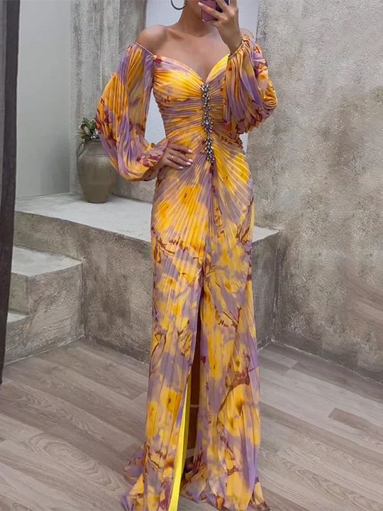 Gisselle | Elegantes Kleid mit V-Ausschnitt