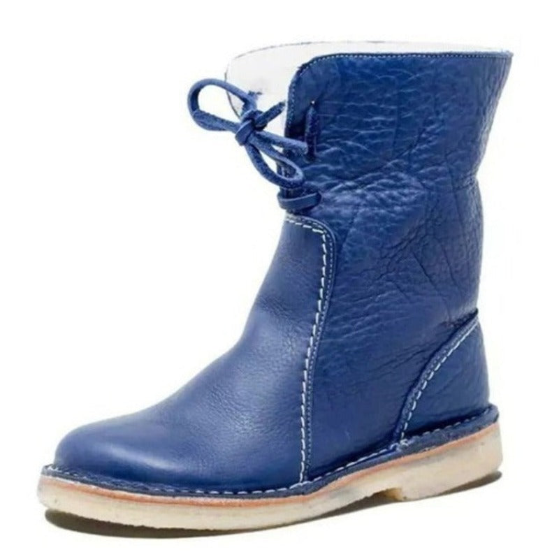 Leni - Slip-On Stiefel mit Fleece-Futter