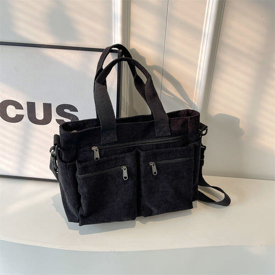 Mila - Urbane Kord Schultertasche