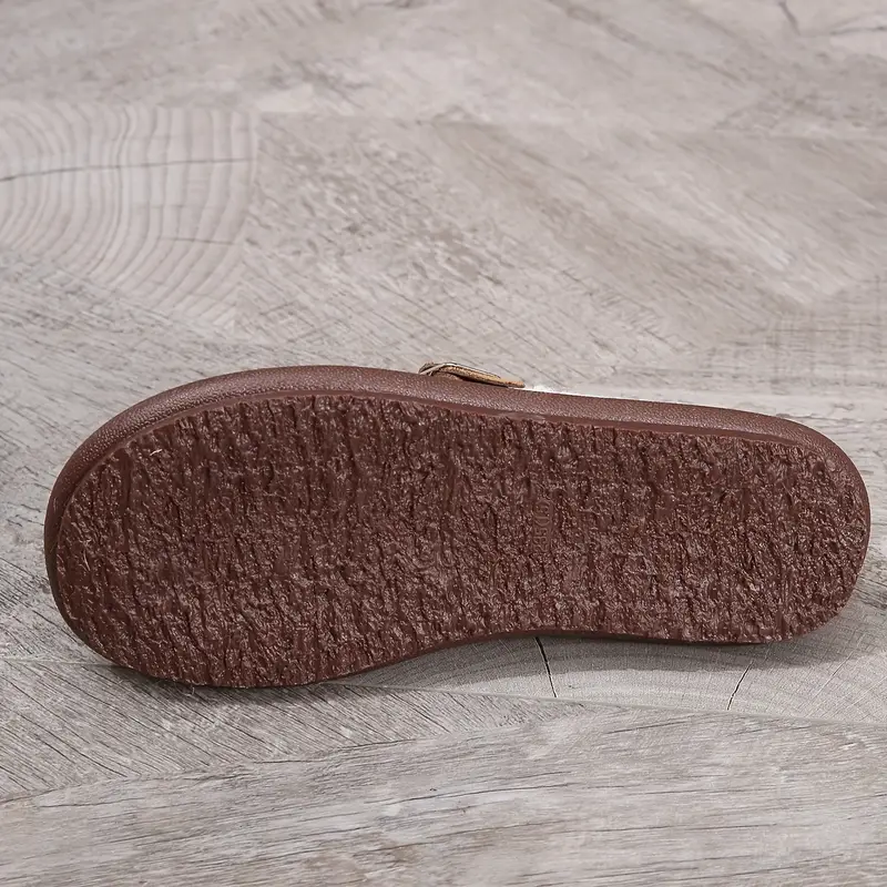 Nora - Plüsch Slip-On Bequeme Hausschuhe