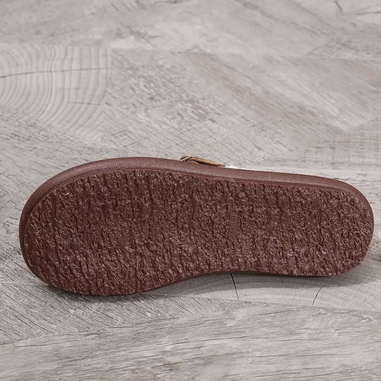 Nora - Plüsch Slip-On Bequeme Hausschuhe