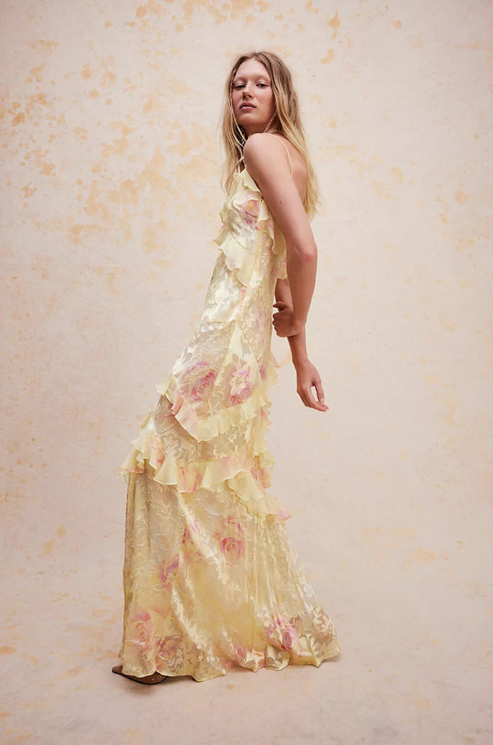Amanda - Leichtes ärmelloses Maxikleid