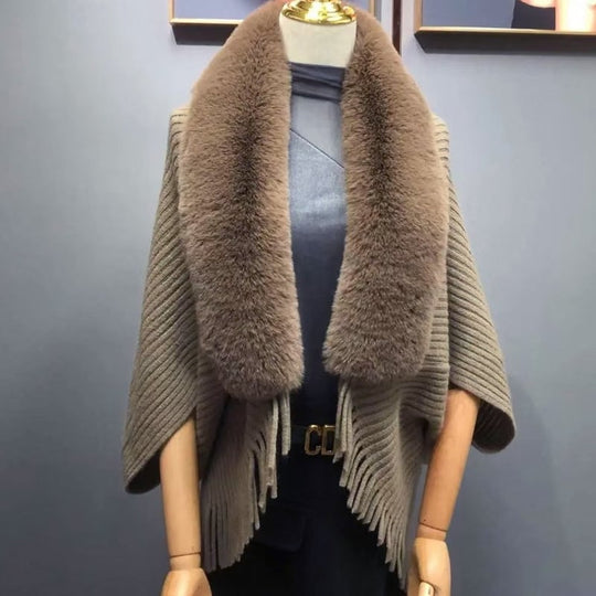 Camilla - Eleganter Damen-Herbstmix Dicker Lockerer Schal
