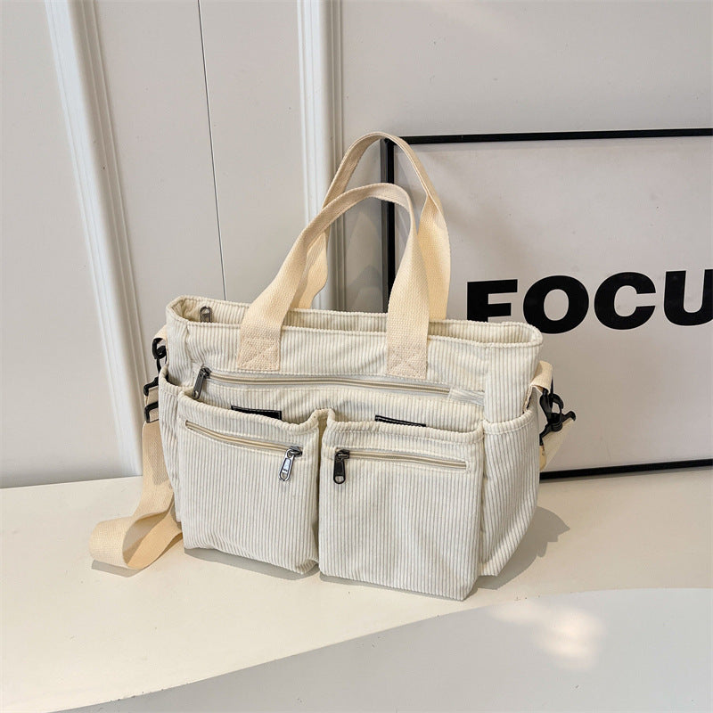 Mila - Urbane Kord Schultertasche